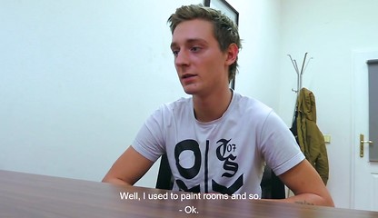 DIRTY SCOUT 174 - Scouting Agent Offers Stud Good Money To Lose His Ass Virginity