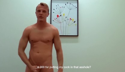 DIRTY SCOUT 186 - Tall Muscular Hunk Guarantees A Job By Getting Plowed Raw