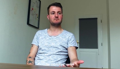 DIRTY SCOUT 188 - Tattooed Hunk Takes It Raw Up The Ass During His Interview