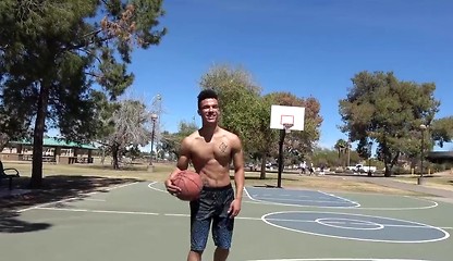 Athletic Basketball Stud Lonny Ball Jerks Off