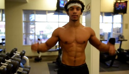 NEW Ripped Teen Fitness STUD Lorenzo Joseph
